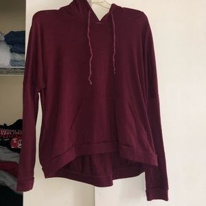 Pacsun maroon hoodie